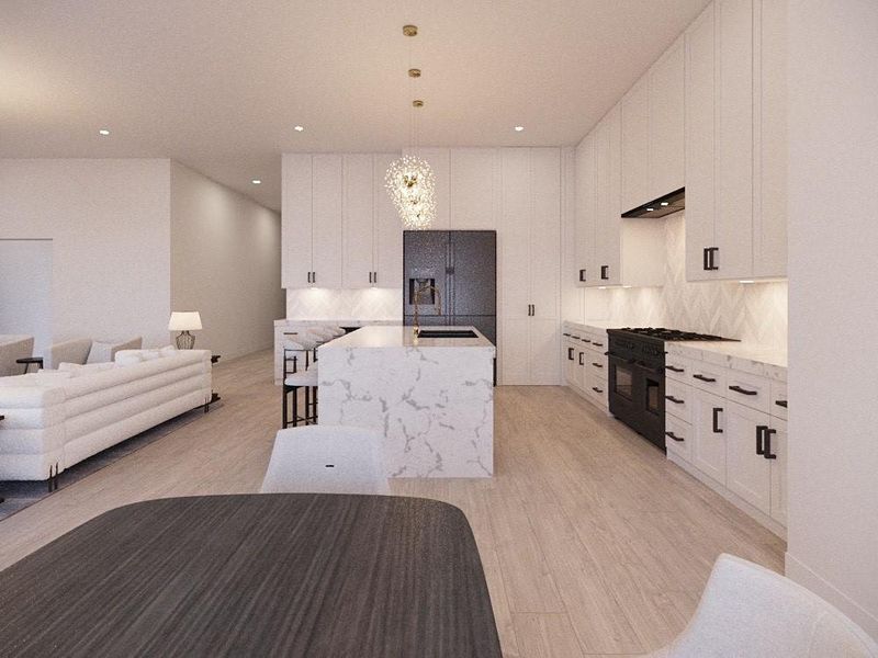 Renderings showcase example selections; final designs may vary while maintaining a similar design concept. Renderings showcase example selections; final designs may vary while maintaining a similar design concept.