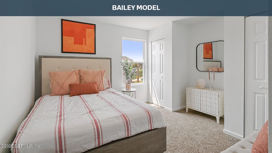 Furnished interior view inside a new home in Liberty Cove, Yulee (Image 5). Furnished interior view inside a new home in Liberty Cove, Yulee (Image 5).