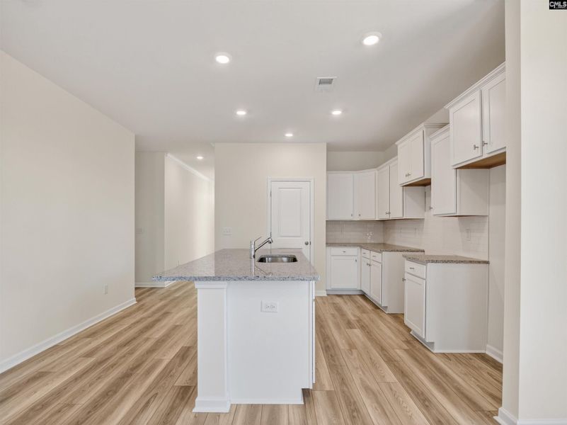 Furnished interior view inside a new home in Old Charleston Acres, Pelion (Image 8).