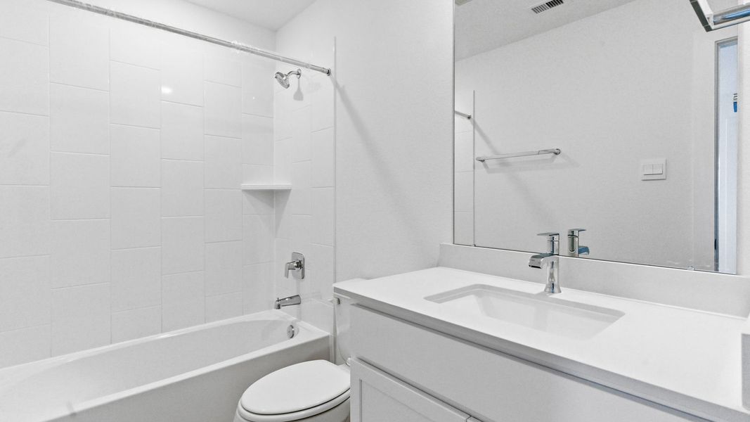 Furnished interior view inside a new home in Sorrento, Richmond (Image 18).