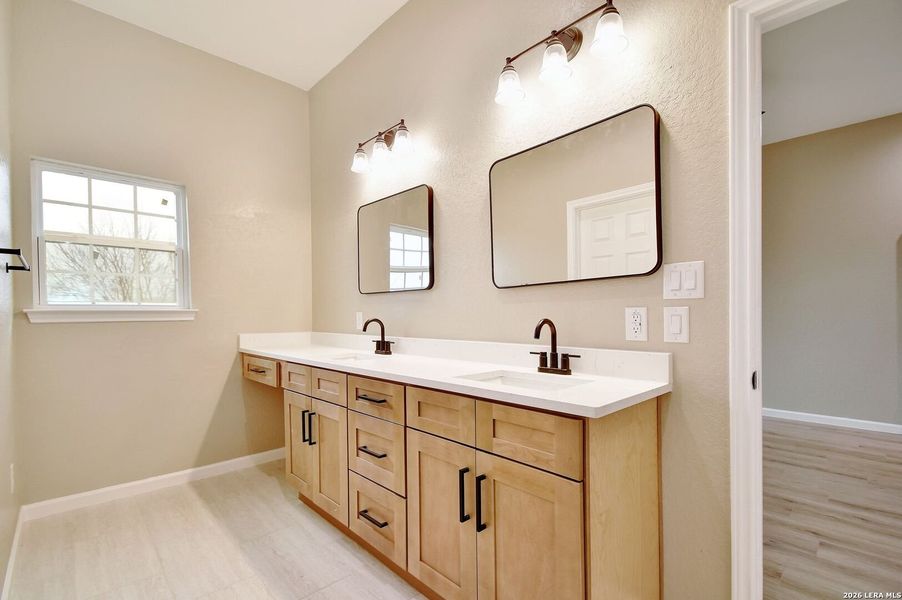Furnished interior view inside a new home in , Moore (Image 11).