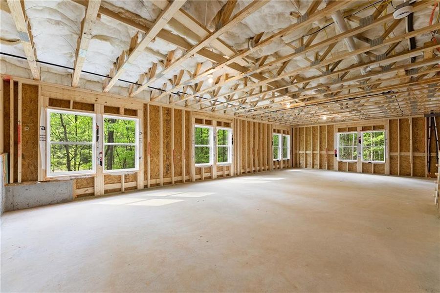 Spacious, unfurnished interior of a new home in , Dawsonville (Image 26). Spacious, unfurnished interior of a new home in , Dawsonville (Image 26).