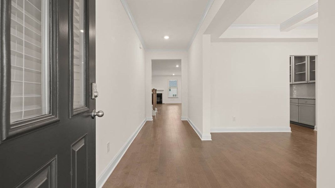 Spacious, unfurnished interior of a new home in The Gates at Pates Creek, Hampton (Image 14).