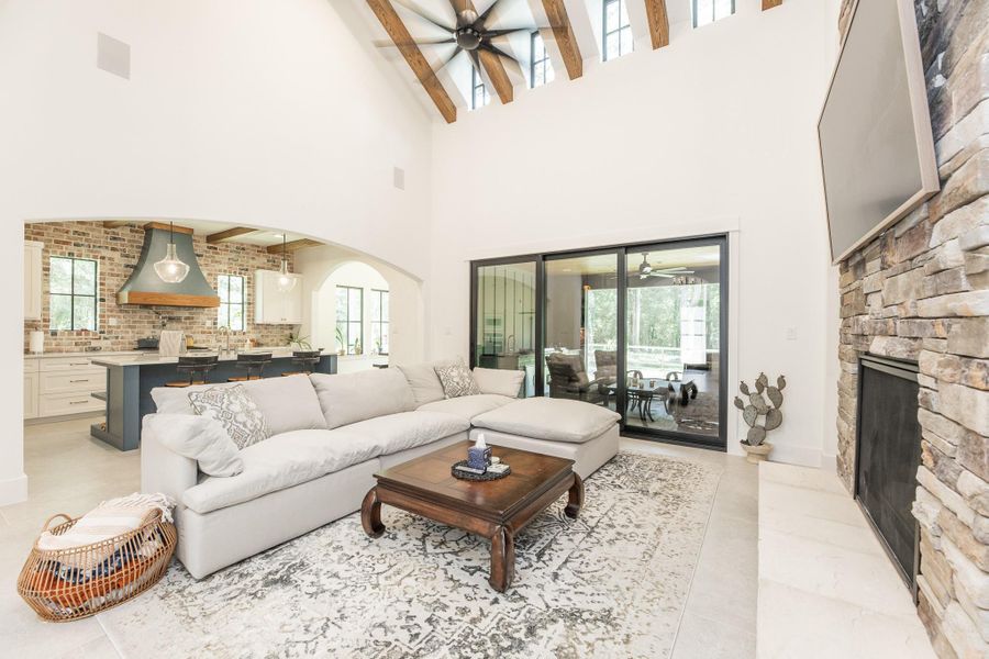 Furnished interior view inside a new home in , Magnolia (Image 10).
