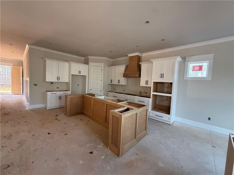 In-progress construction of a new home in , Pendergrass, GA (Image 32).