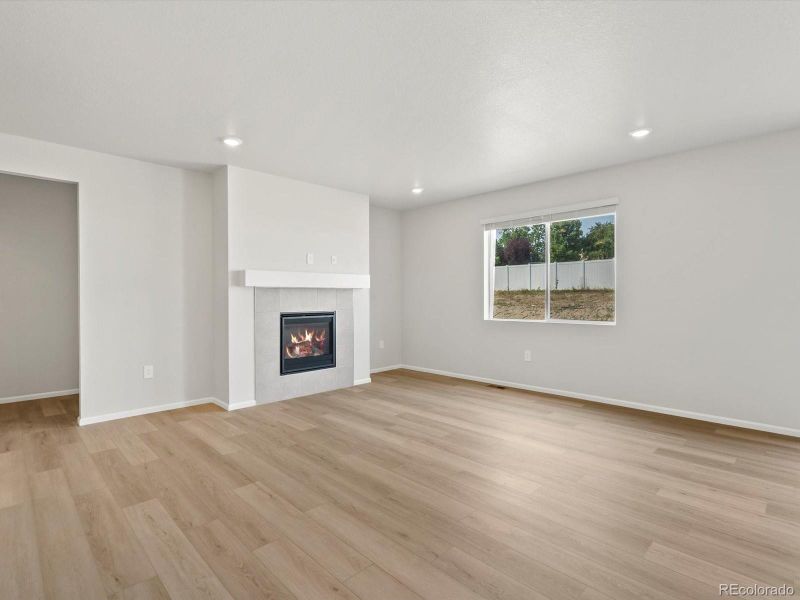 Spacious, unfurnished interior of a new home in Poudre Heights: The Alpine Collection, Windsor (Image 18).