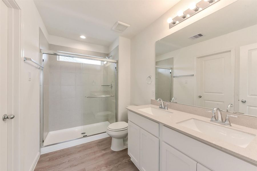 Furnished interior view inside a new home in King Oaks Village, Baytown (Image 10).
