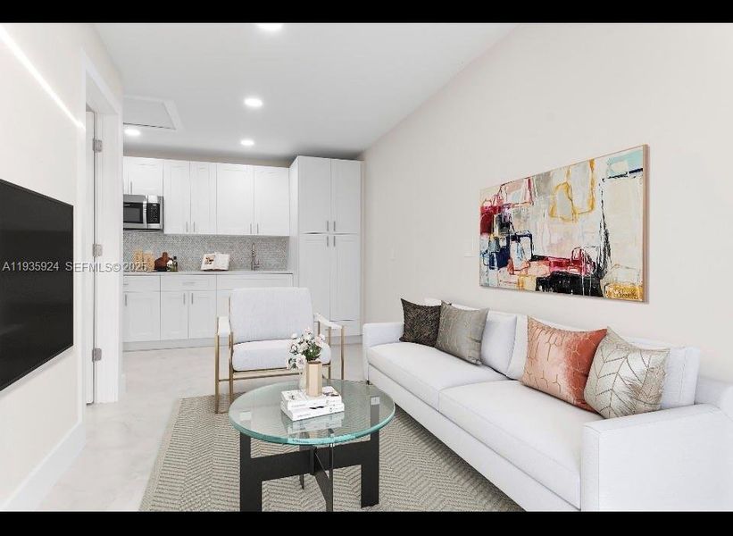 Furnished interior view inside a new home in , Lehigh Acres (Image 10).