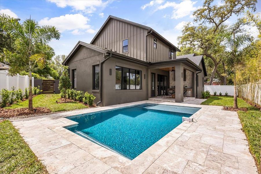 Exterior details and patio area of a home in , Winter Park (Image 37). Exterior details and patio area of a home in , Winter Park (Image 37).