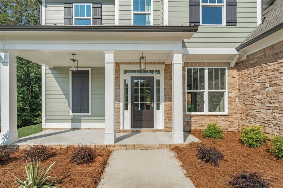Exterior details and patio area of a home in , Dallas (Image 3). Exterior details and patio area of a home in , Dallas (Image 3).