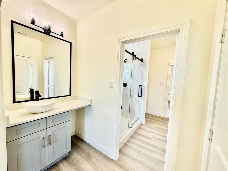 Furnished interior view inside a new home in , Grand Prairie (Image 12). Furnished interior view inside a new home in , Grand Prairie (Image 12).