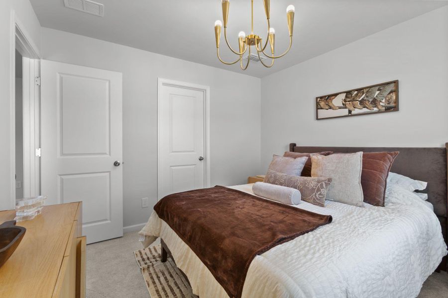Furnished interior view inside a new home in , Summerville (Image 13). Furnished interior view inside a new home in , Summerville (Image 13).