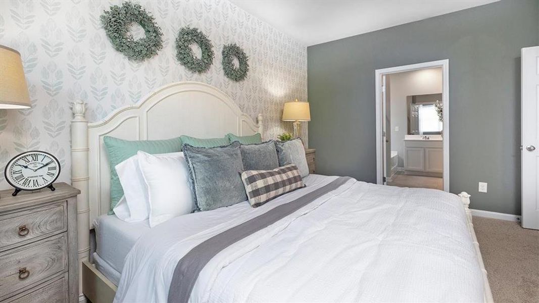 Furnished interior view inside a new home in Twin Lakes, Hoschton (Image 11).