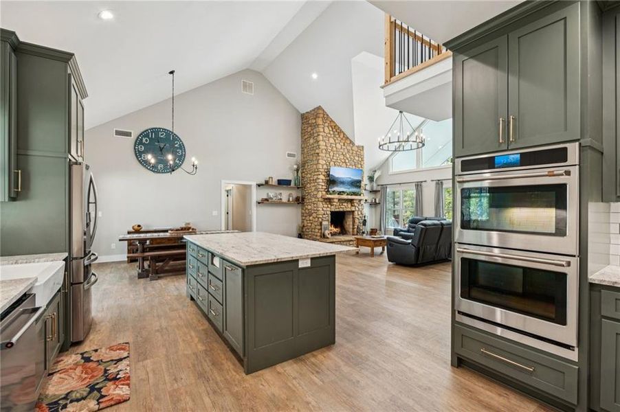 Furnished interior view inside a new home in , Dahlonega (Image 15). Furnished interior view inside a new home in , Dahlonega (Image 15).