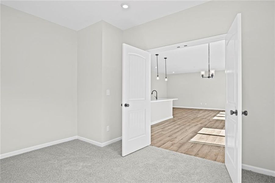 Spacious, unfurnished interior of a new home in Sage Woods, Dallas (Image 40).
