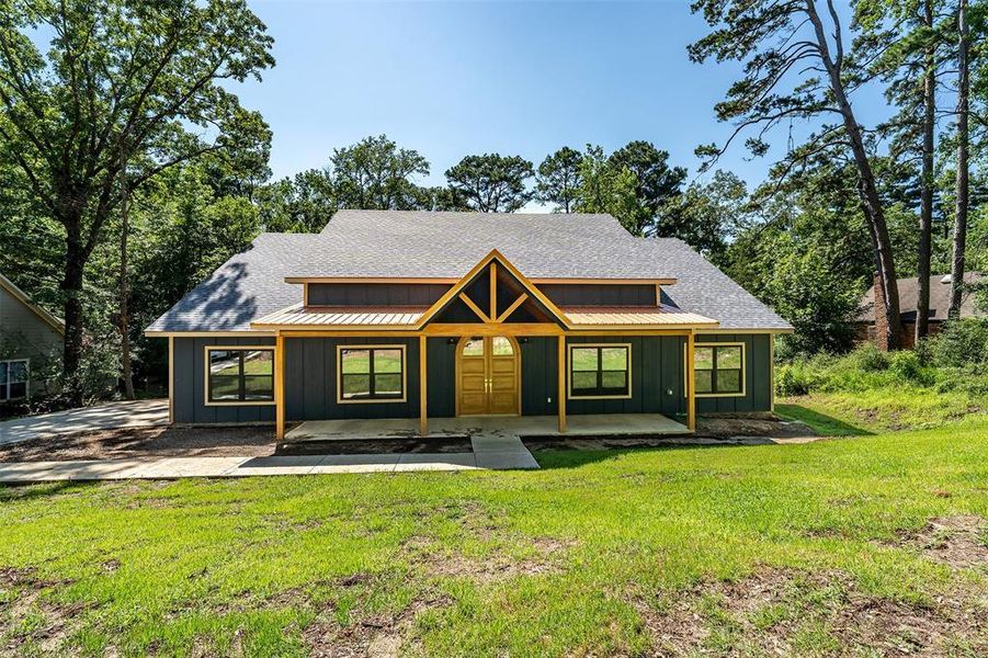 Front exterior of a new home in , Hawkins, TX, highlighting curb appeal (Image 19). Front exterior of a new home in , Hawkins, TX, highlighting curb appeal (Image 19).