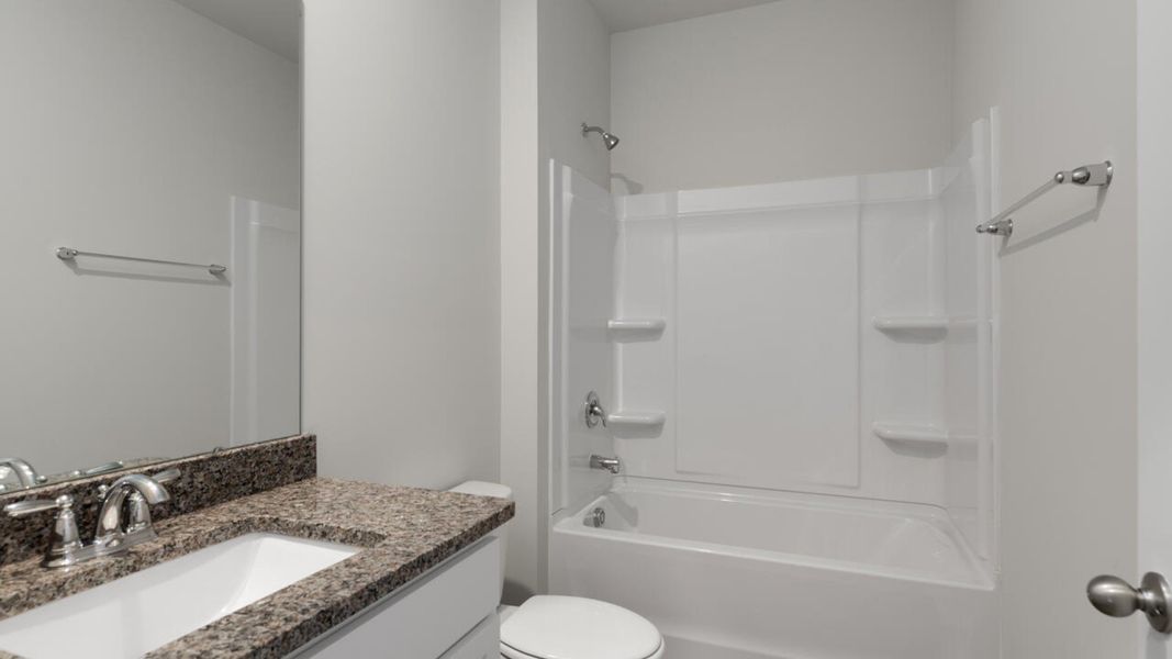 Furnished interior view inside a new home in The Grove at Blake Farm, Wilmington (Image 9).