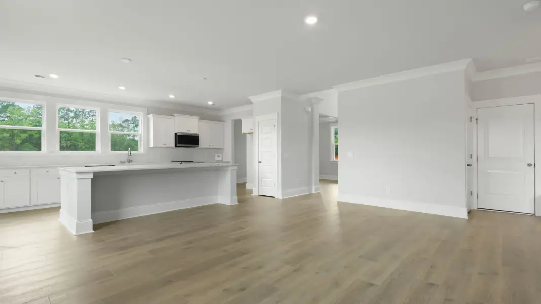 Representative unfurnished interior of a home built from the Forrester by D.R. Horton in Wappetaw Woods, Awendaw (Image 8). Representative unfurnished interior of a home built from the Forrester by D.R. Horton in Wappetaw Woods, Awendaw (Image 8).