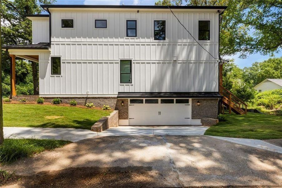 Exterior details and patio area of a home in , Avondale Estates (Image 25). Exterior details and patio area of a home in , Avondale Estates (Image 25).