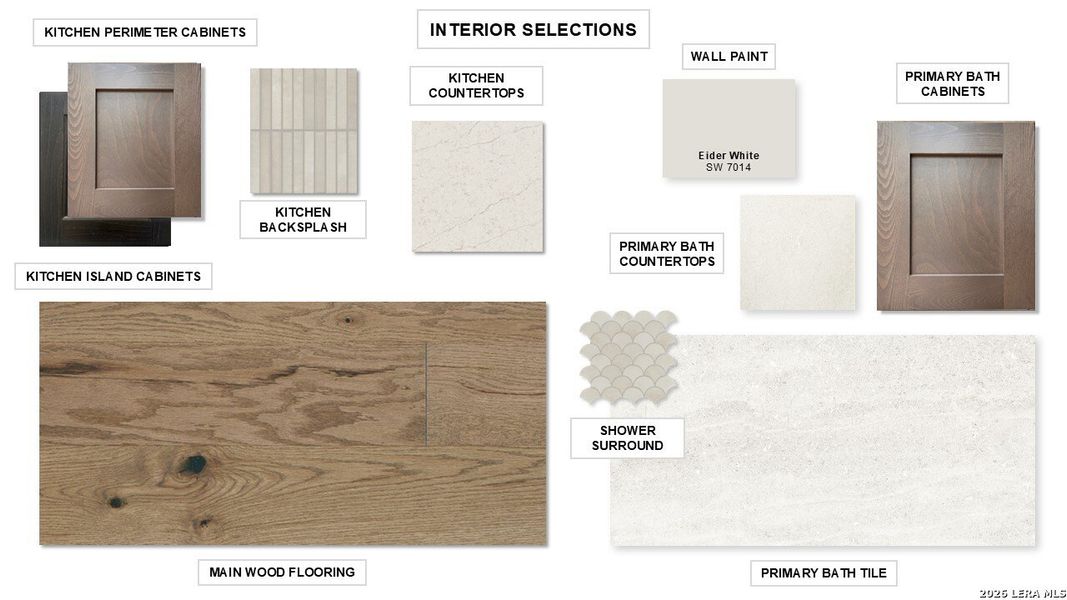 Sample of building materials used in homes in Esperanza, Boerne (Image 31).