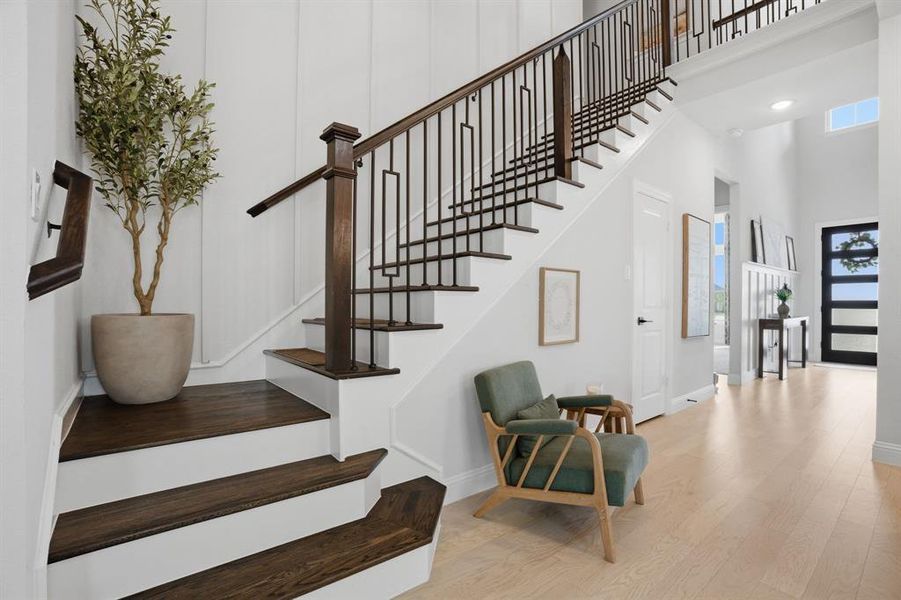 Furnished interior view inside a new home in , Rowlett (Image 12).