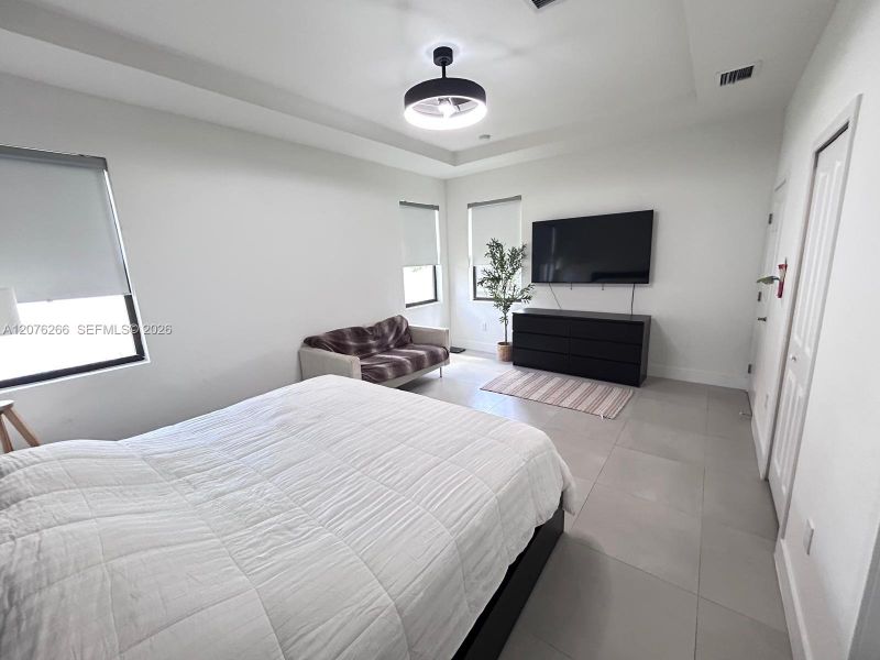 Furnished interior view inside a new home in , Miami (Image 14). Furnished interior view inside a new home in , Miami (Image 14).