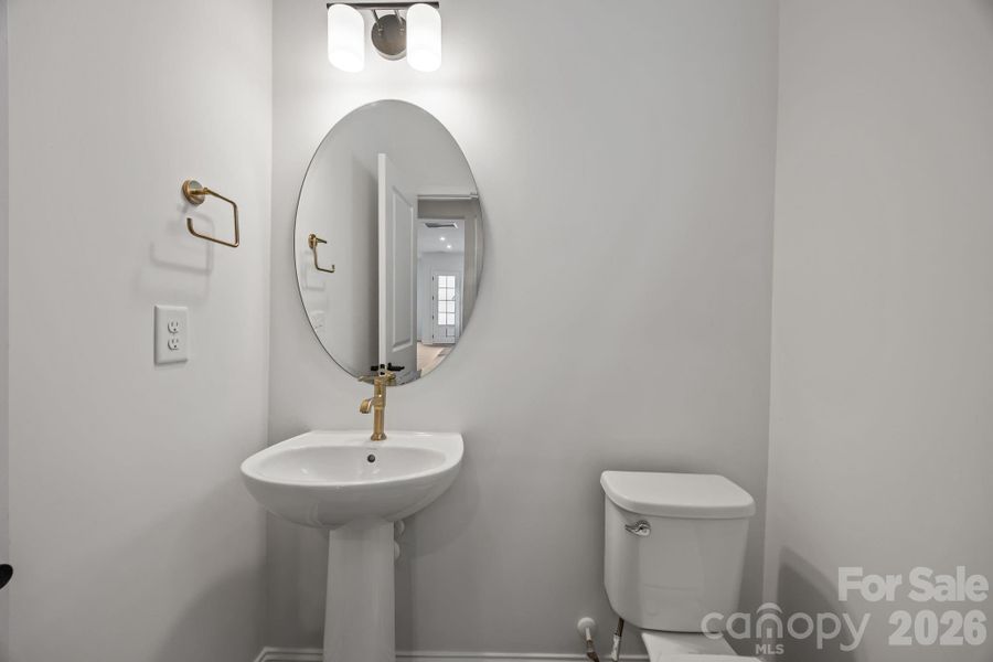 Furnished interior view inside a new home in The River District Townhomes, Charlotte (Image 9).