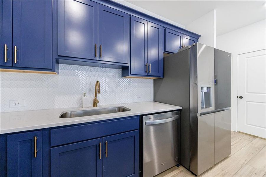 Furnished interior view inside a new home in , Atlanta (Image 8).