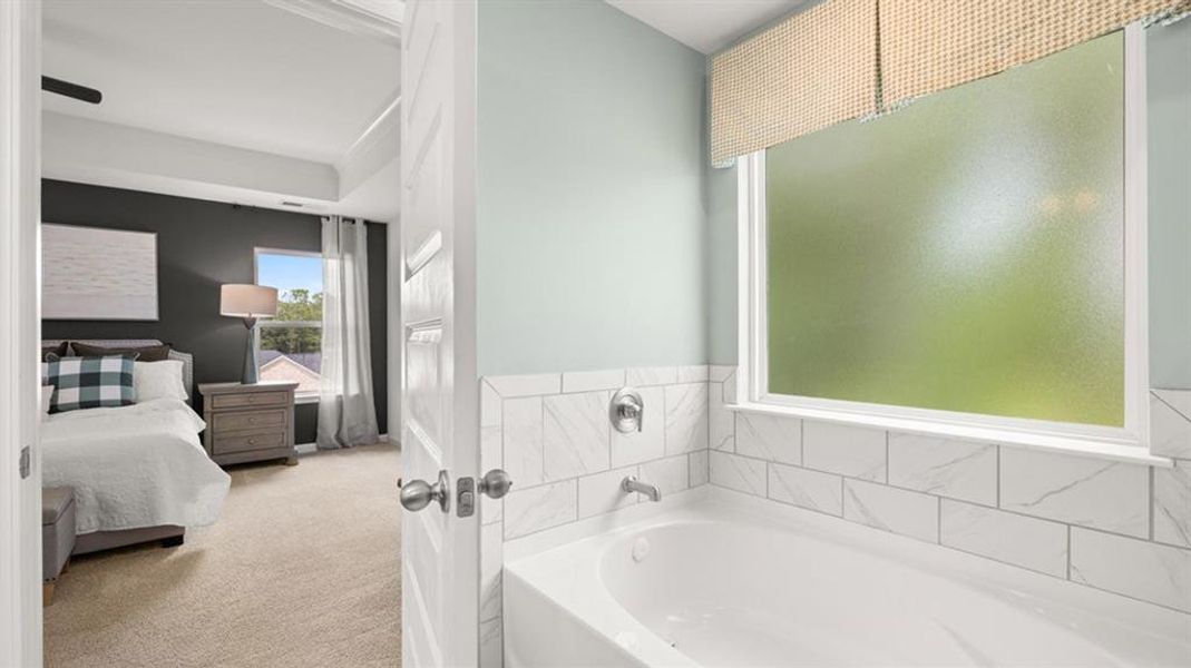 Furnished interior view inside a new home in Heritage Pointe, Senoia (Image 14).