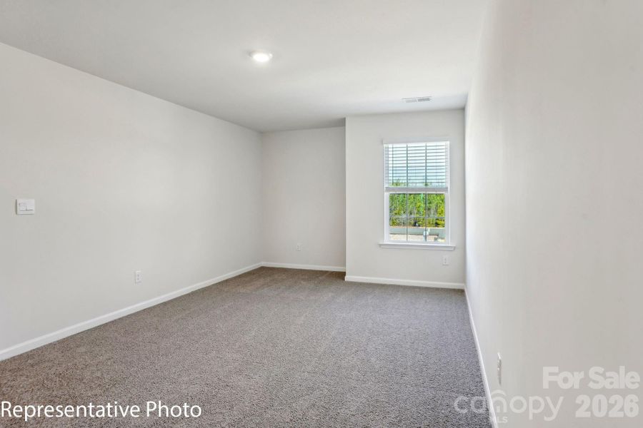 Spacious, unfurnished interior of a new home in Secrest Commons, Monroe (Image 23). Spacious, unfurnished interior of a new home in Secrest Commons, Monroe (Image 23).
