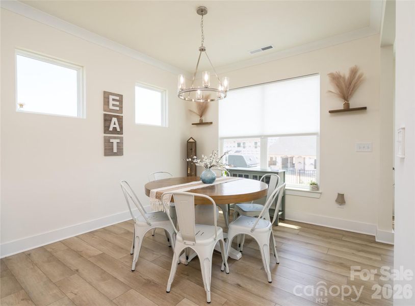 Furnished interior view inside a new home in , Sherrills Ford (Image 9).