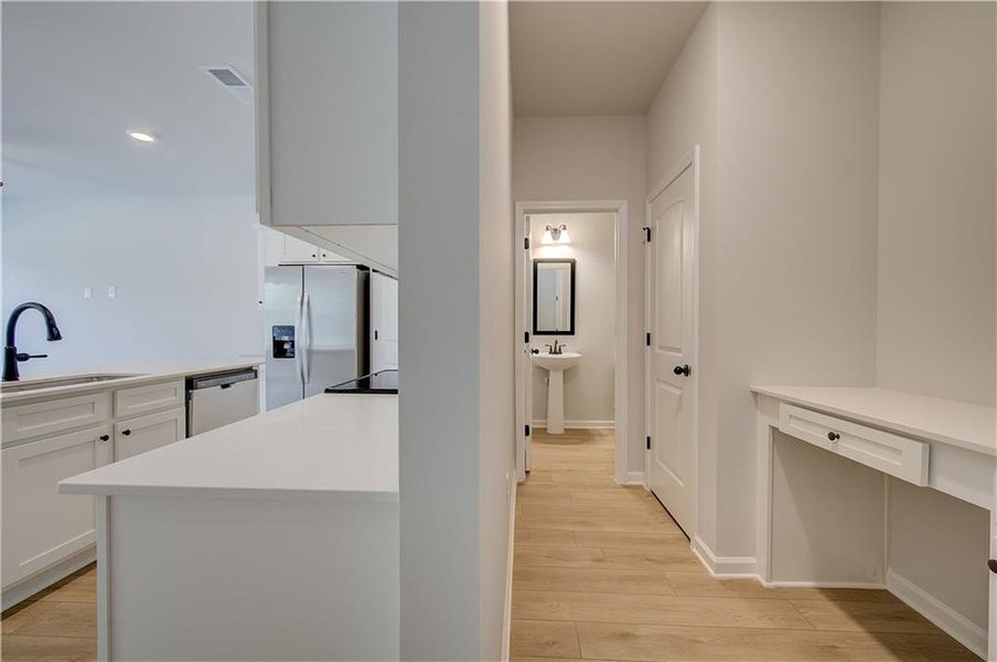 Furnished interior view inside a new home in Avery Landing, McDonough (Image 6).