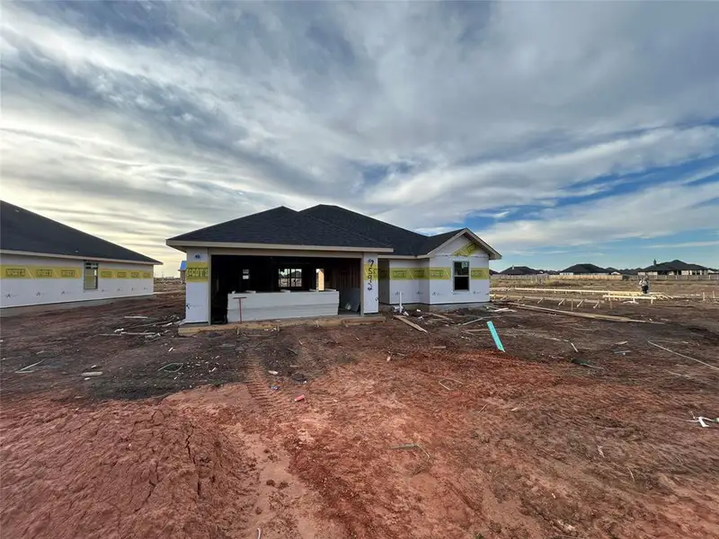 View of property under construction