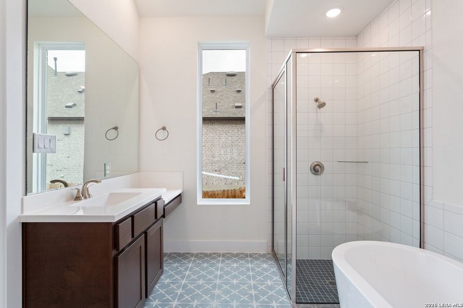 Furnished interior view inside a new home in Homestead, Schertz (Image 10).