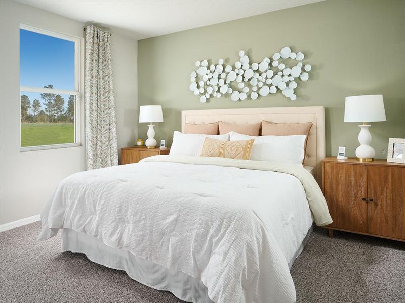 Furnished interior view inside a new home in Crescent Lakes - Premier Series, Punta Gorda (Image 7).