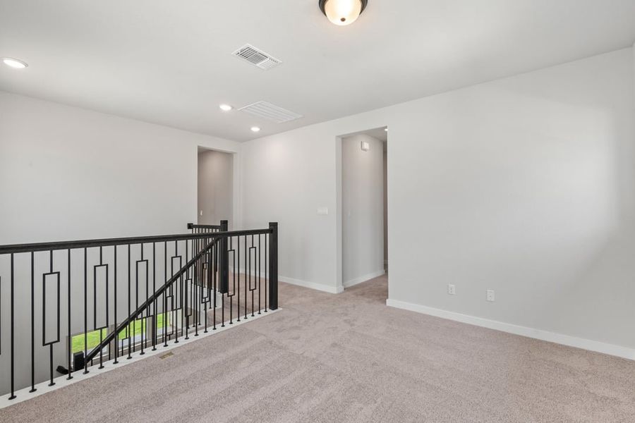 Spacious, unfurnished interior of a new home in Arbor Collection at Lariat, Liberty Hill (Image 36). Spacious, unfurnished interior of a new home in Arbor Collection at Lariat, Liberty Hill (Image 36).