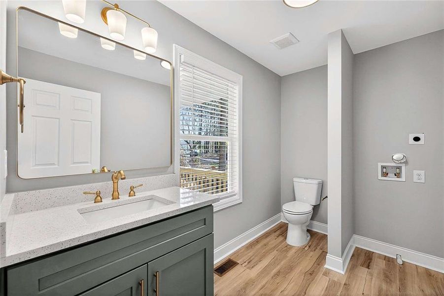 Furnished interior view inside a new home in , Atlanta (Image 4).