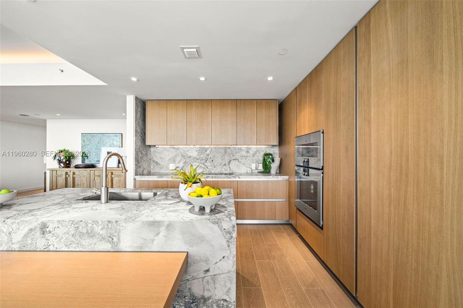 Furnished interior view inside a new home in , Miami Beach (Image 28).