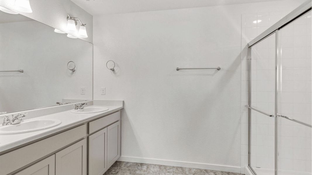 Representative furnished interior of a home built from the Elm by D.R. Horton in The Ridge at Lorson Ranch, Colorado Springs (Image 8).