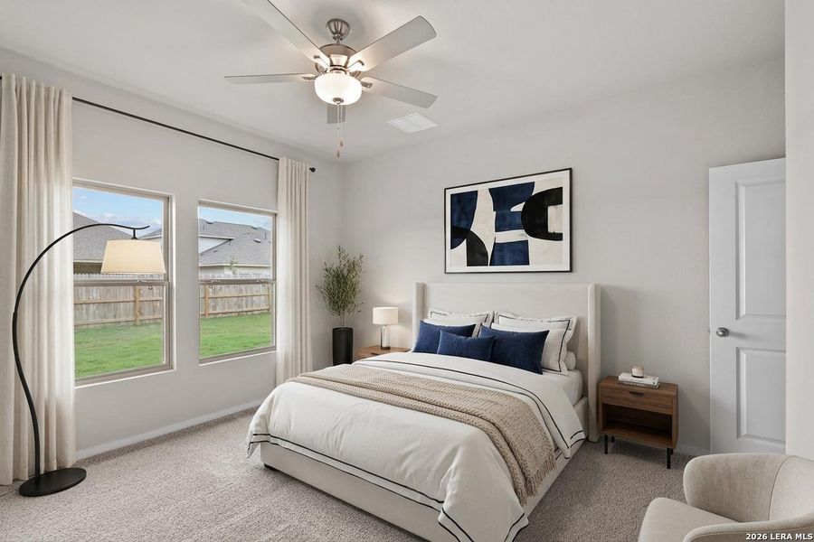 Furnished interior view inside a new home in Summerlin, San Antonio (Image 11). Furnished interior view inside a new home in Summerlin, San Antonio (Image 11).