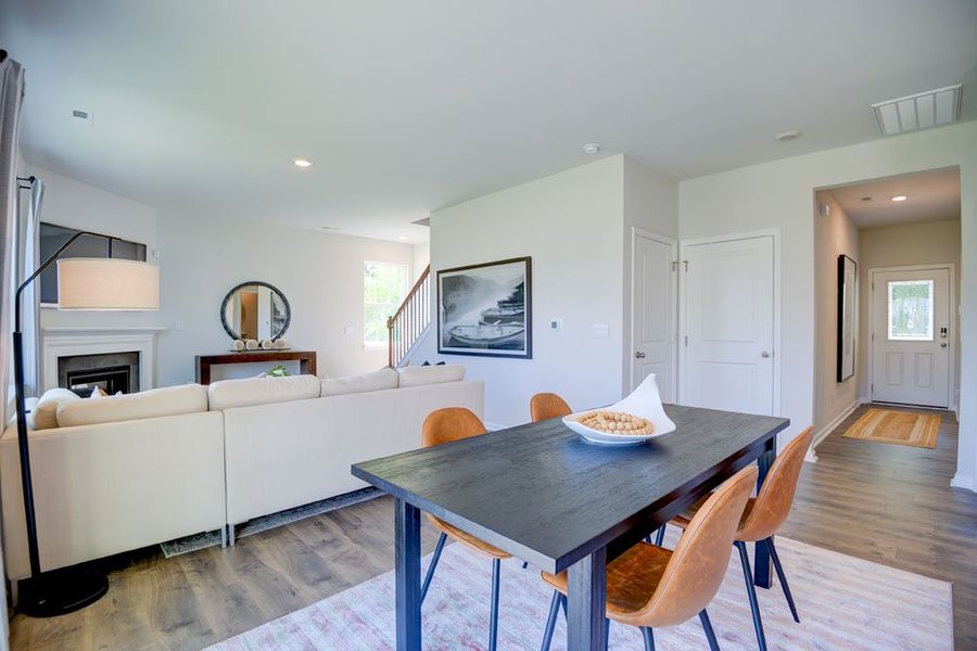 Representative furnished interior of a home built from the PENWELL by D.R. Horton in West New Bern, New Bern (Image 13).