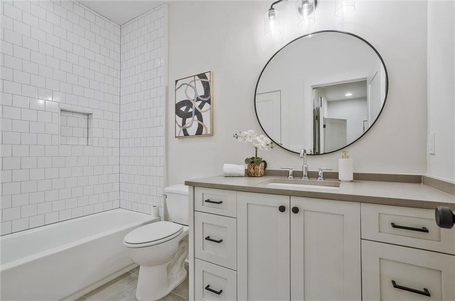 Furnished interior view inside a new home in Pendergrast Farm, Atlanta (Image 35).