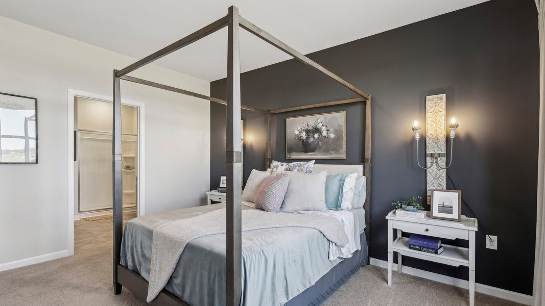 Furnished interior view inside a new home in The Parks, White House (Image 33).