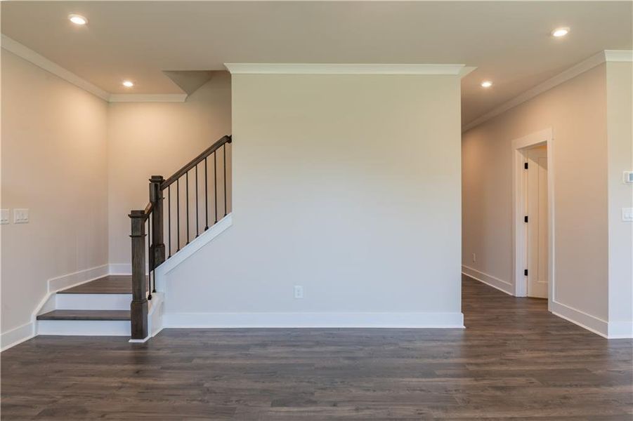 Spacious, unfurnished interior of a new home in Cambridge at Steels Bridge, Canton (Image 29). Spacious, unfurnished interior of a new home in Cambridge at Steels Bridge, Canton (Image 29).