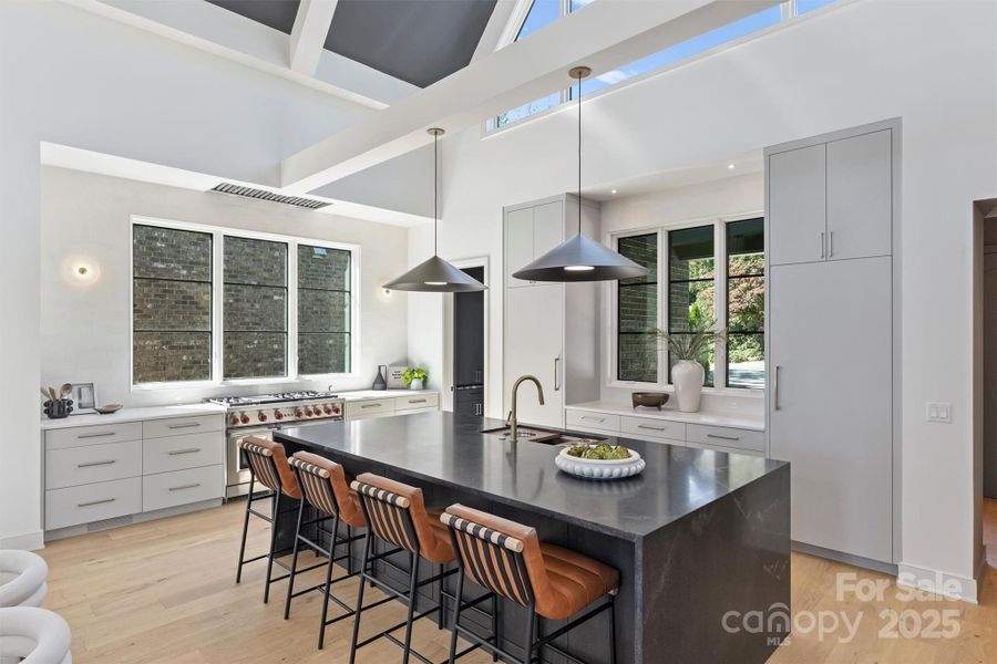 Furnished interior view inside a new home in , Charlotte (Image 27).