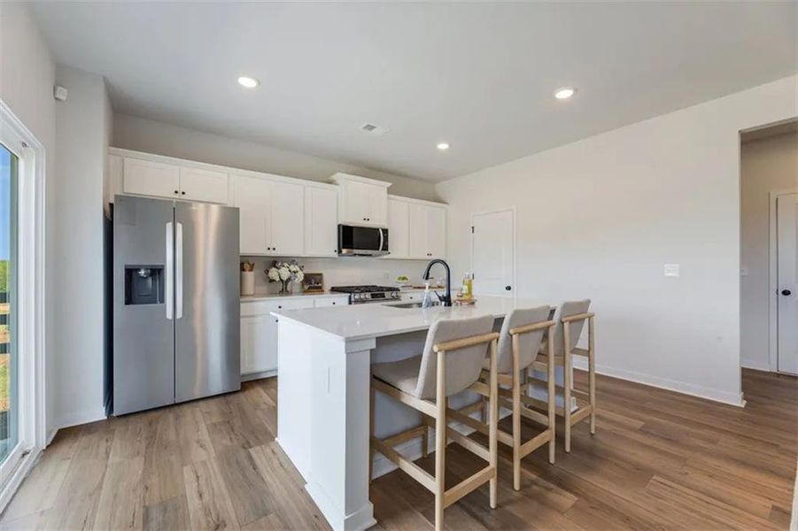 Furnished interior view inside a new home in Hawthorne Reserve, Dallas (Image 9).