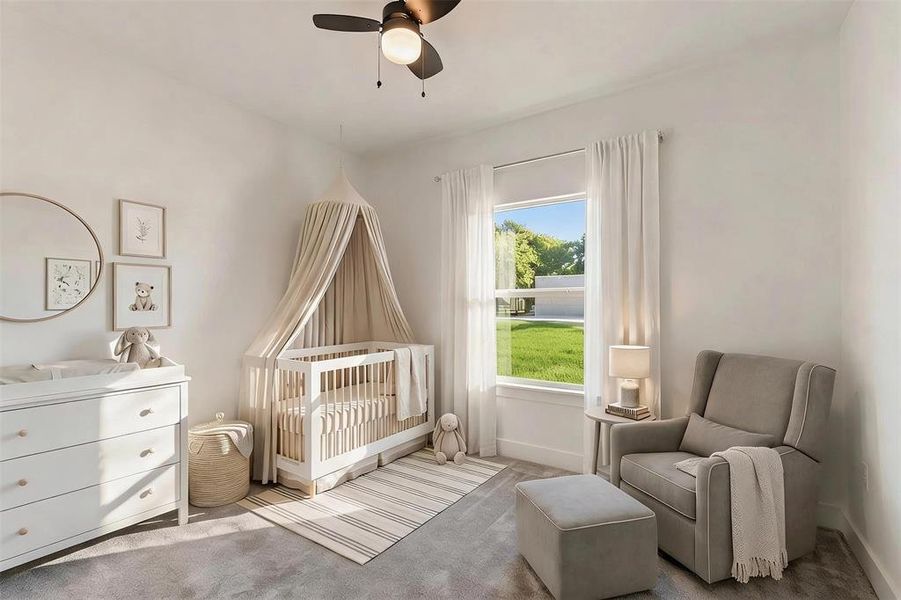 Furnished interior view inside a new home in , Granbury (Image 9).