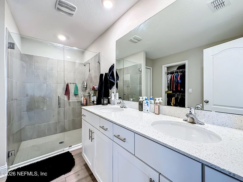 Furnished interior view inside a new home in Dorado at Entrada, St. Augustine (Image 19).