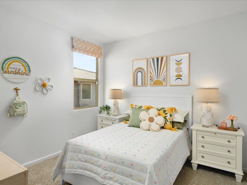 The third bedroom in the 2110 floorplan.