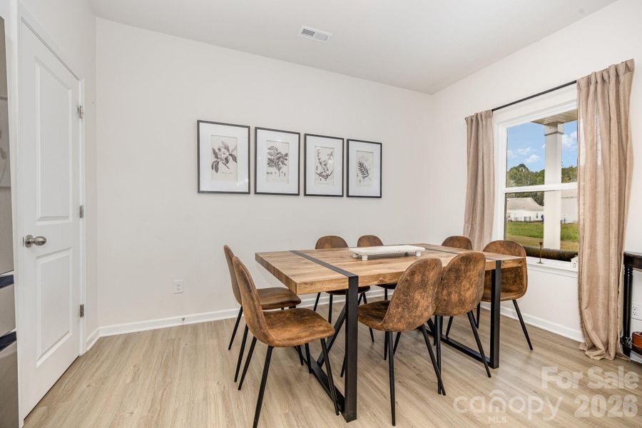 Furnished interior view inside a new home in Country Club Village, Salisbury (Image 18). Furnished interior view inside a new home in Country Club Village, Salisbury (Image 18).